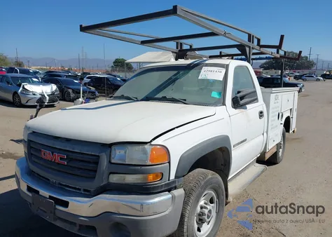 2006 GMC Sierra 2500Hd Work Truck from USA, damaged, VIN 1GDHC24U06E271859